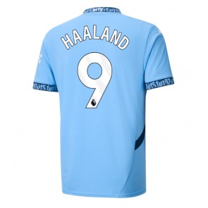 Manchester City Erling Haaland #9 Hjemmebanetrøje 2024-25 Kort ærmer